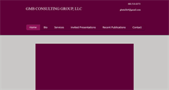 Desktop Screenshot of gmbconsultinggroup.com